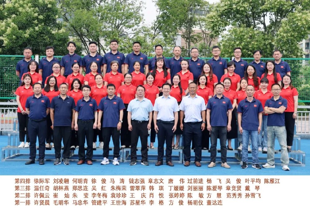 宣城市阳光中学2024届毕业班合影